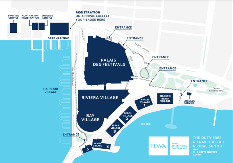 Services on site TFWA World Exhibition & Conference 2025 TFWA